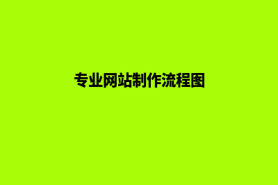 专业网站制作流程详细步骤，怎样建设网站(专业网站制作流程图)