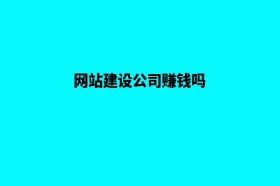 做网站建设公司(网站建设公司赚钱吗)
