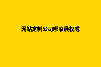 大型网站定制风格(网站定制公司哪家最权威)