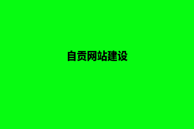 自贡网站建设