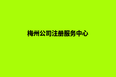 梅州公司建网站要多少钱(梅州公司注册服务中心)