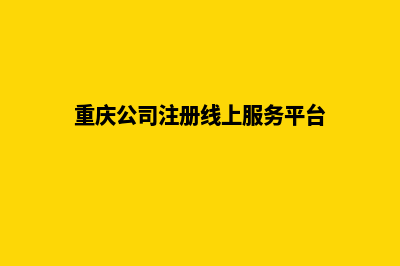重庆公司网站开发方案(重庆公司注册线上服务平台)