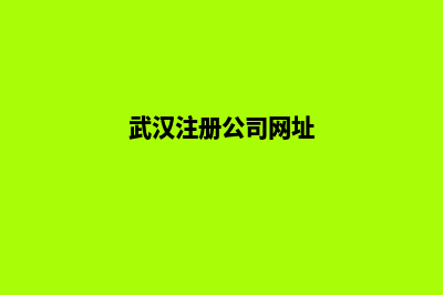武汉公司网站开发多少费用(武汉注册公司网址)