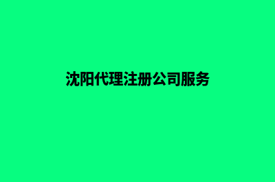 沈阳代理建网站收费(沈阳代理注册公司服务)