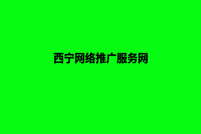 西宁网站seo优化(西宁网络推广服务网)
