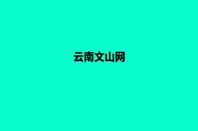 文山专业网站重做费用(云南文山网)